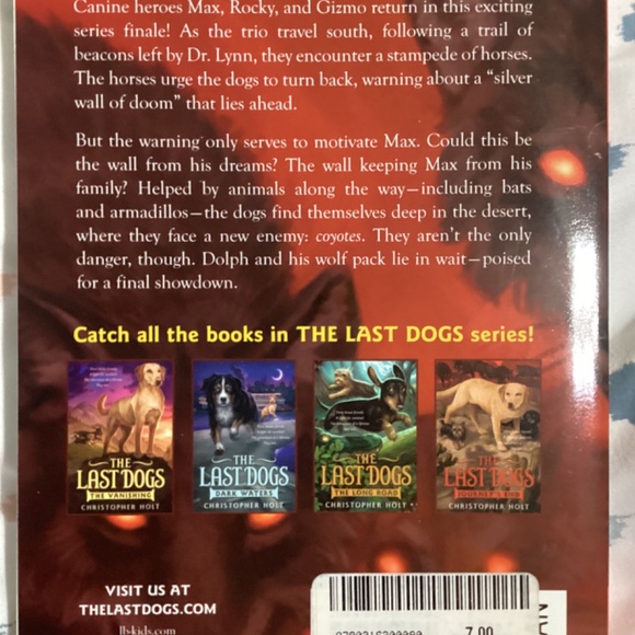 The Last Dogs: Series 4 books 1-4 Christopher Holt Paperback 🐩🐾 - Picture 7 of 9